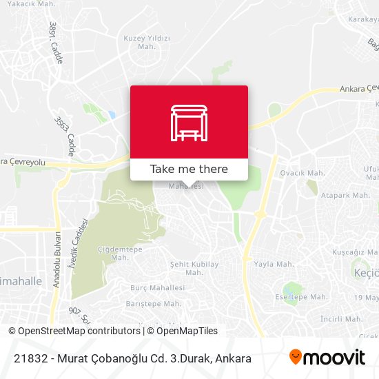 21832 - Murat Çobanoğlu Cd. 3.Durak map