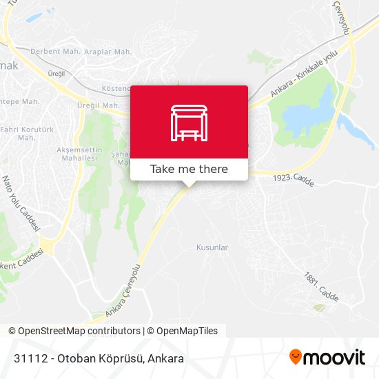 31112 - Otoban Köprüsü map