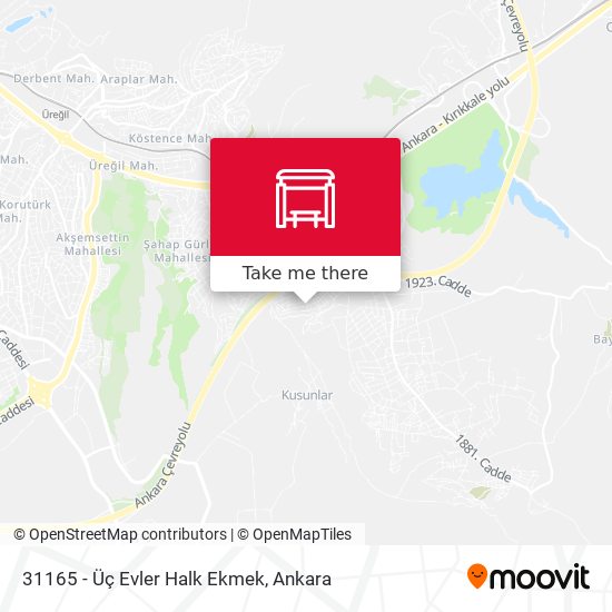 31165 - Üç Evler Halk Ekmek map