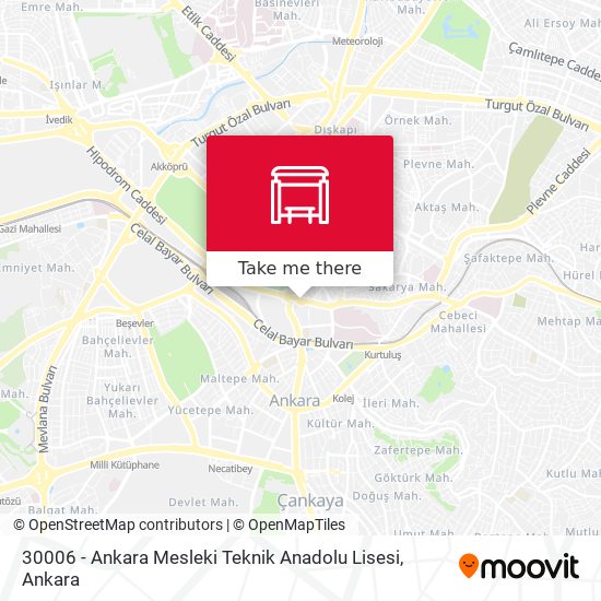 30006 - Ankara Mesleki Teknik Anadolu Lisesi map