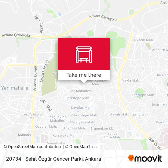 20734 - Şehit Özgür Gencer Parkı map