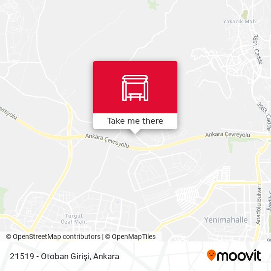21519 - Otoban Girişi map