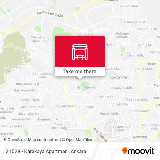 21529 - Karakaya Apartmanı map