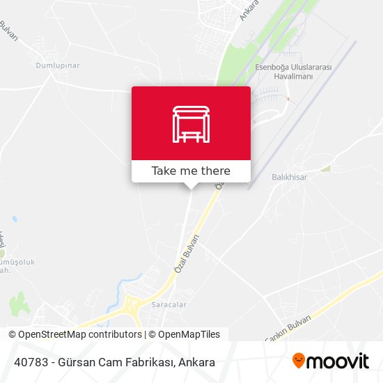 40783 - Gürsan Cam Fabrikası map