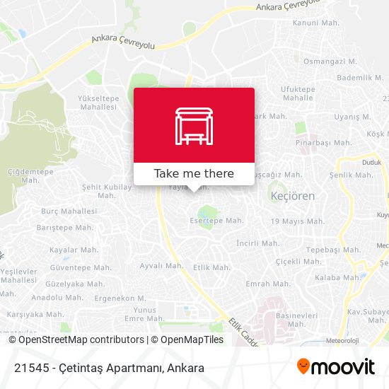 21545 - Çetintaş Apartmanı map
