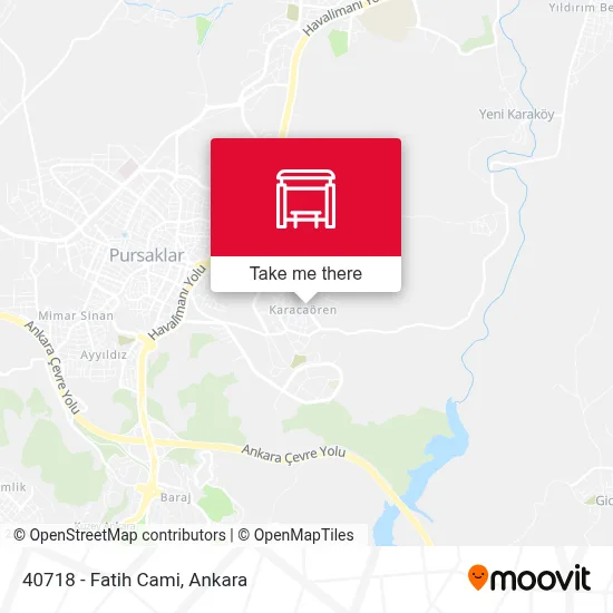 40718 - Fatih Cami map