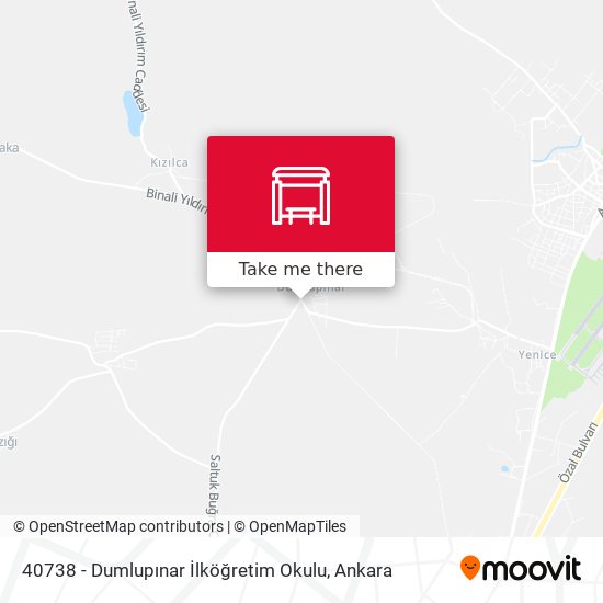 40738 - Dumlupınar İlköğretim Okulu map