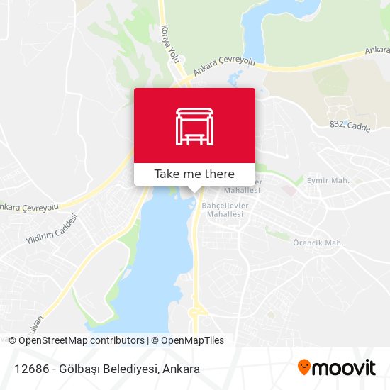12686 - Gölbaşı Belediyesi map