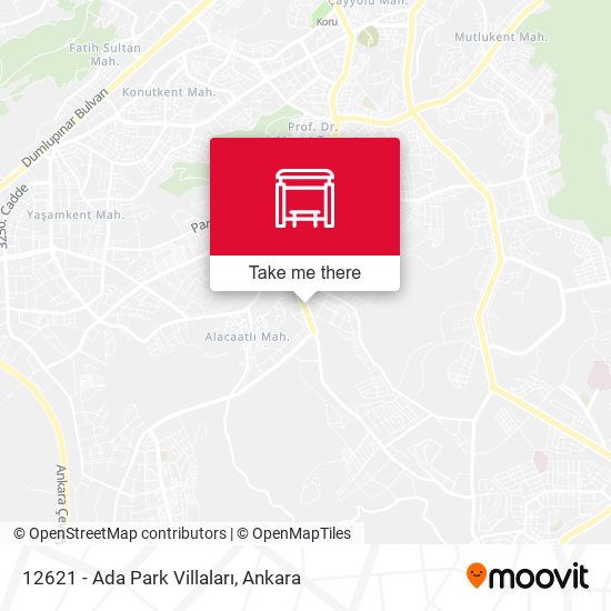 12621 - Ada Park Villaları map