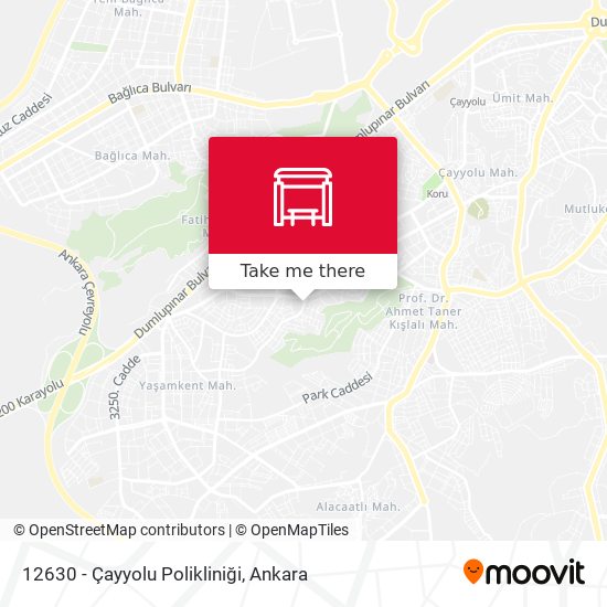 12630 - Çayyolu Polikliniği map