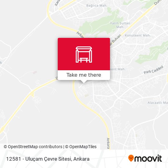 12581 - Uluçam Çevre Sitesi map