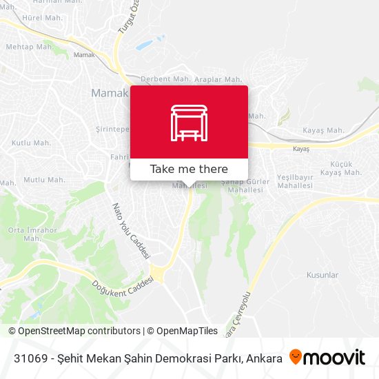 31069 - Şehit Mekan Şahin Demokrasi Parkı map