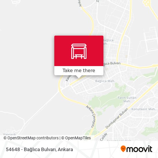54648 - Bağlıca Bulvarı map