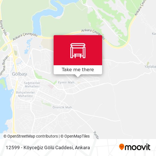 12599 - Köyceğiz Gölü Caddesi map