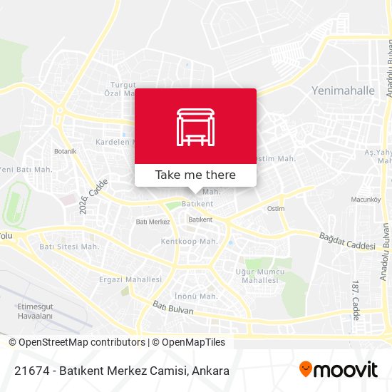 21674 - Batıkent Merkez Camisi map