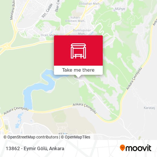 13862 - Eymir Gölü map