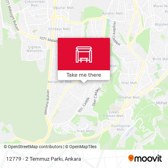 12779 - 2 Temmuz Parkı map