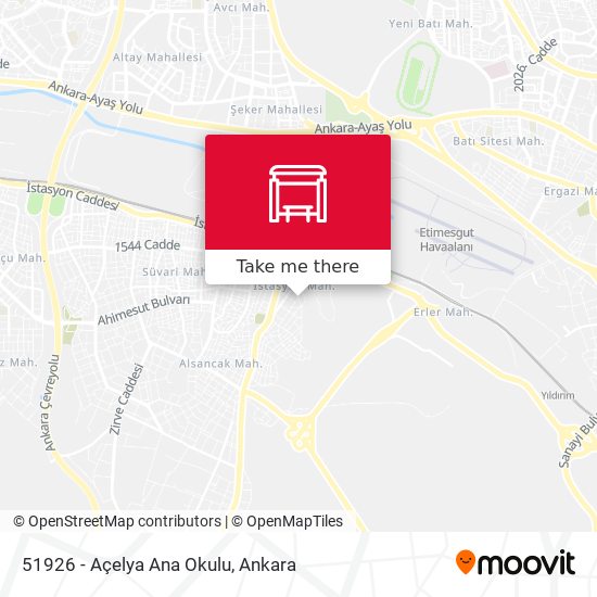 51926 - Açelya Ana Okulu map