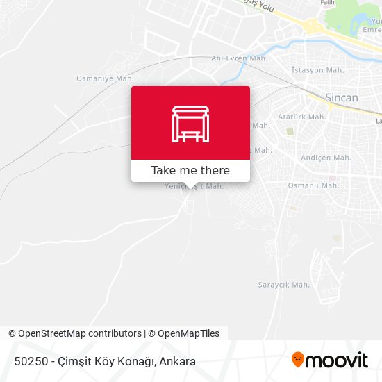 50250 - Çimşit Köy Konağı map