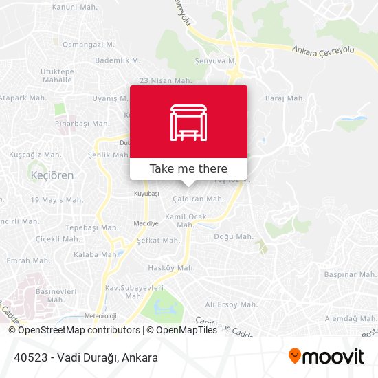 40523 - Vadi Durağı map