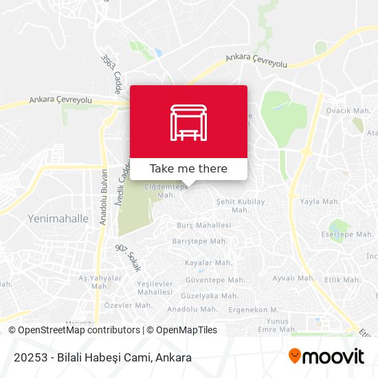 20253 - Bilali Habeşi Cami map