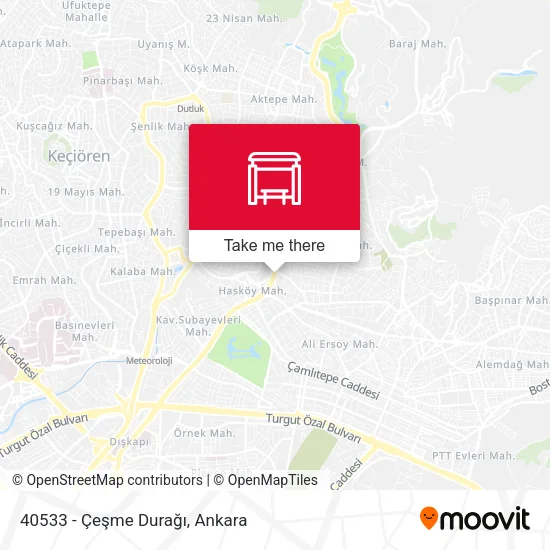 40533 - Çeşme Durağı map