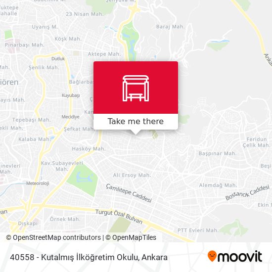 40558 - Kutalmış İlköğretim Okulu map
