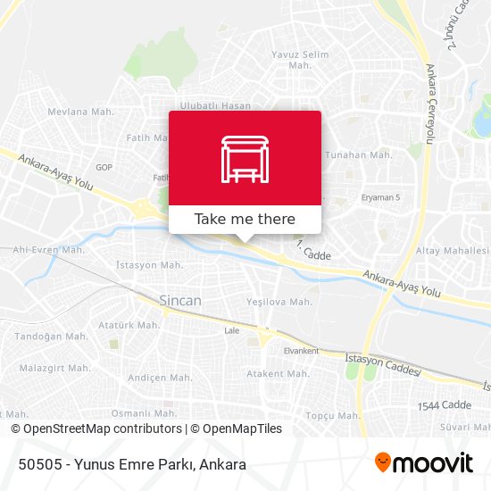 50505 - Yunus Emre Parkı map