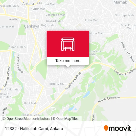 12382 - Halilullah Cami map