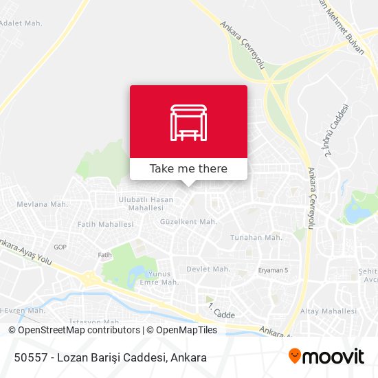 50557 - Lozan Barişi Caddesi map