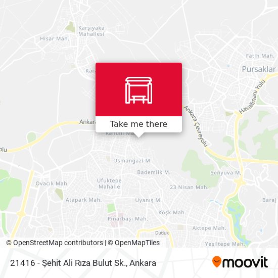 21416 - Şehit Ali Rıza Bulut Sk. map