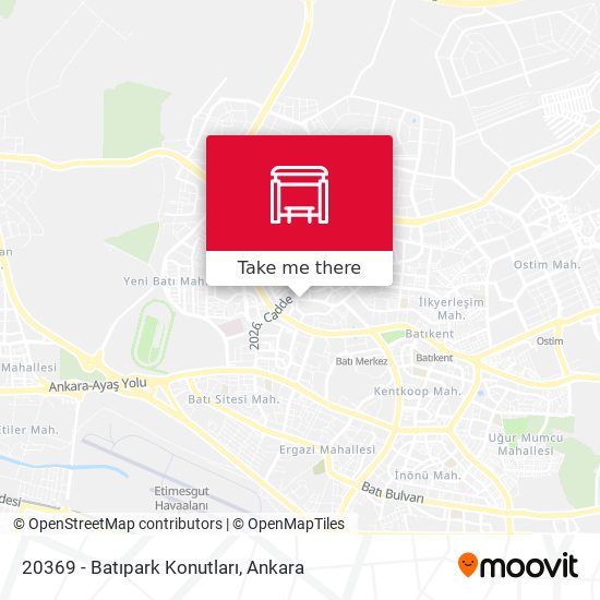 20369 - Batıpark Konutları map