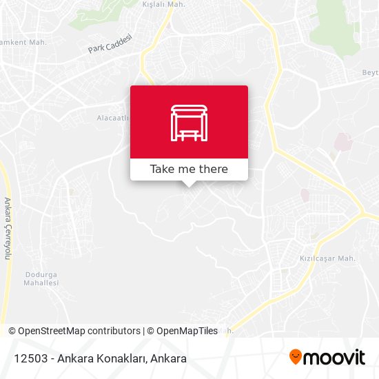 12503 - Ankara Konakları map
