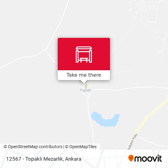 12567 - Topaklı Mezarlık map