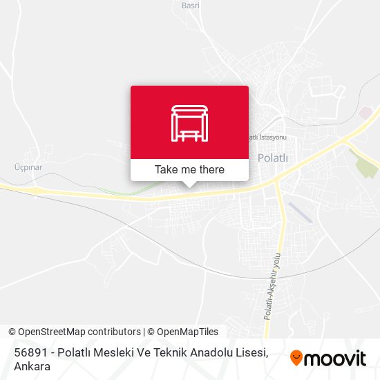 56891 - Polatlı Mesleki Ve Teknik Anadolu Lisesi map
