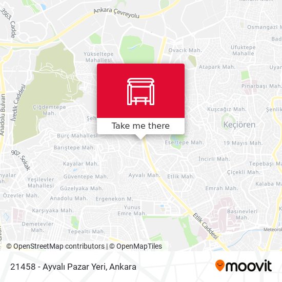 21458 - Ayvalı Pazar Yeri map