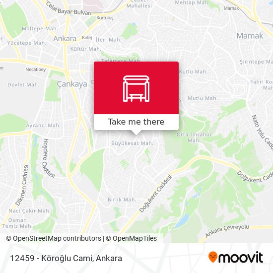 12459 - Köroğlu Cami map