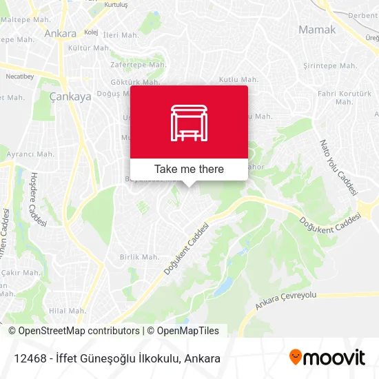 12468 - İffet Güneşoğlu İlkokulu map