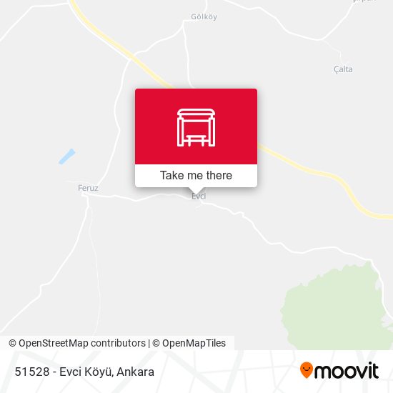 51528 - Evci Köyü map