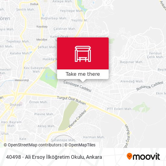 40498 - Ali Ersoy İlköğretim Okulu map