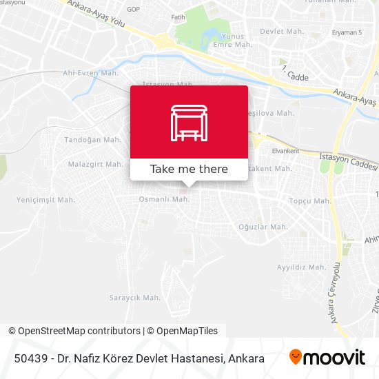 50439 - Dr. Nafiz Körez Devlet Hastanesi map
