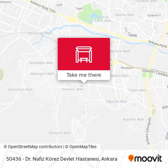 50436 - Dr. Nafiz Körez Devlet Hastanesi map