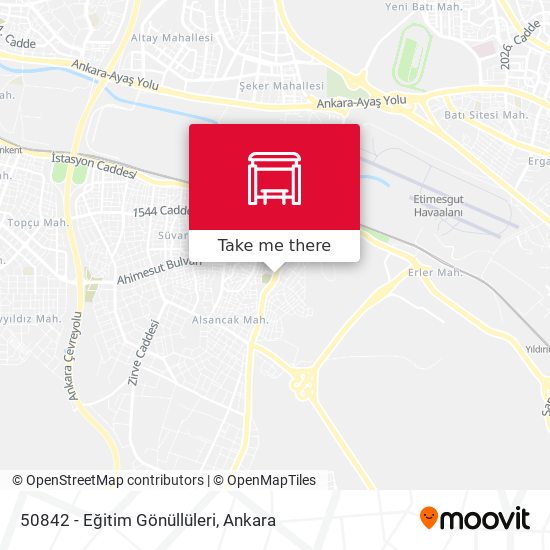 50842 - Eğitim Gönüllüleri map