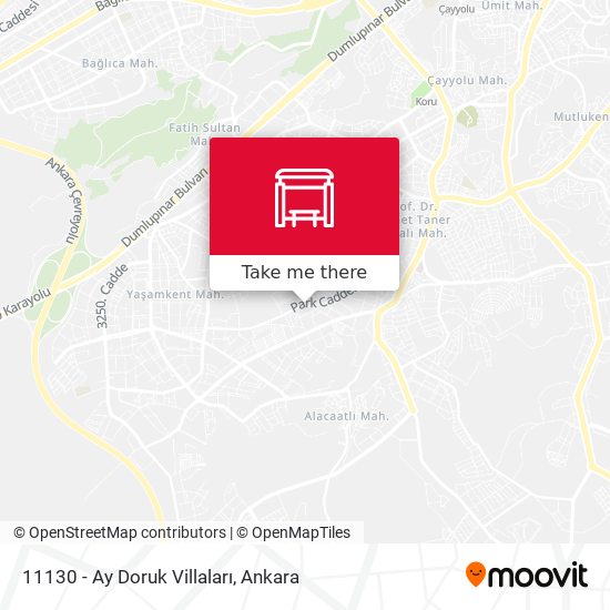 11130 - Ay Doruk Villaları map