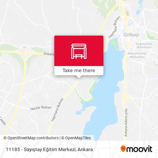 11185 - Sayıştay Eğitim Merkezi map