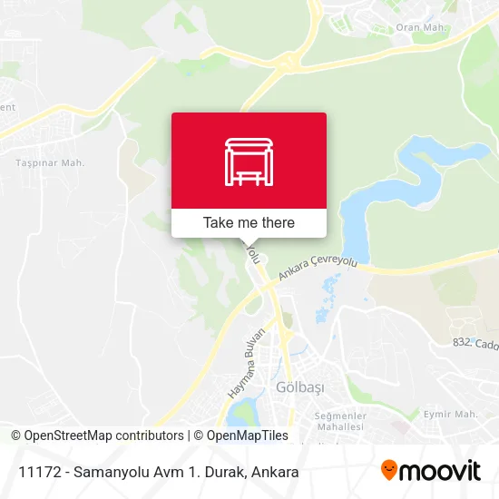 11172 - Samanyolu Avm 1. Durak map