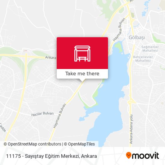 11175 - Sayıştay Eğitim Merkezi map
