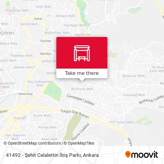 41492 - Şehit Celalettin İbiş Parkı map
