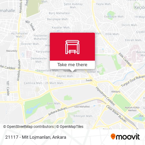 21117 - Mit Lojmanları map
