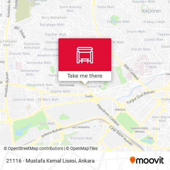21116 - Mustafa Kemal Lisesi map